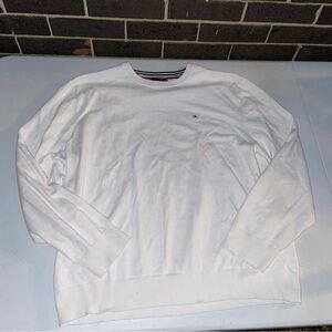 Tommy Hilfiger Classic White Crewneck Sweater